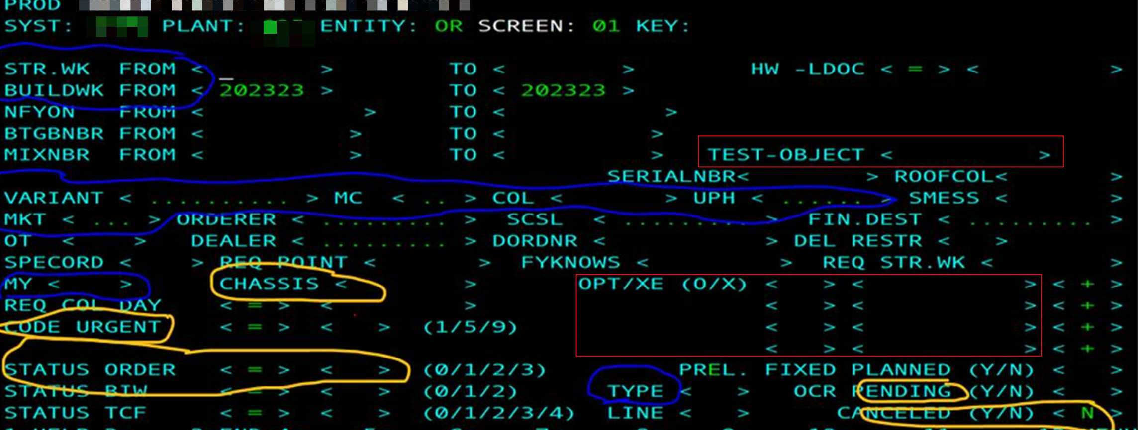 capacity orders old